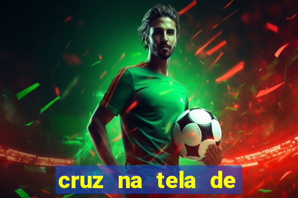 cruz na tela de cruz das